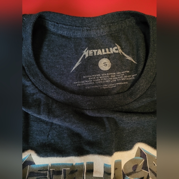Metallica Ride The Lightning Shirt - Picture 3 of 3